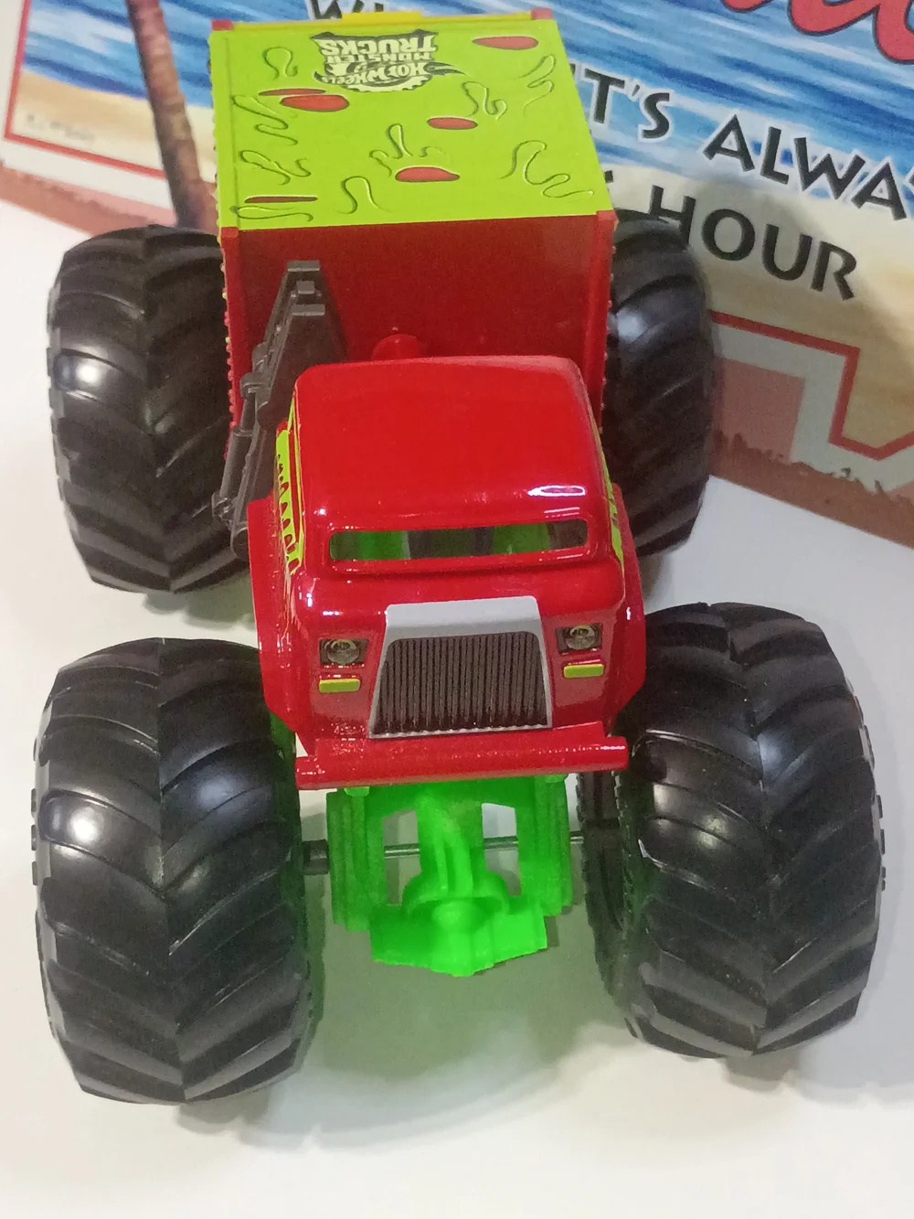 Hot Wheels Monster Truck 1.24 (Scale Will Trash It All ) Loose Truck